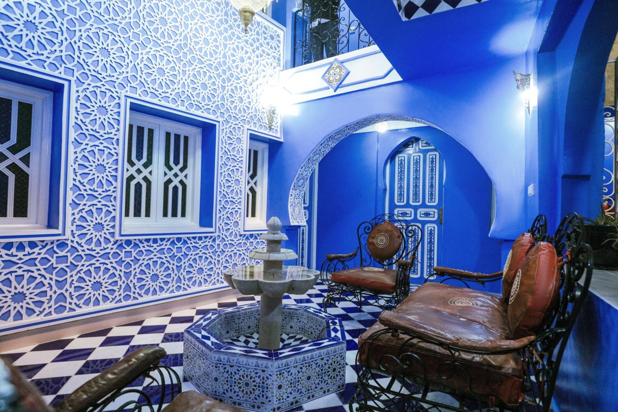 Riad Chengli 蓝城里 Chefchaouen Exterior foto